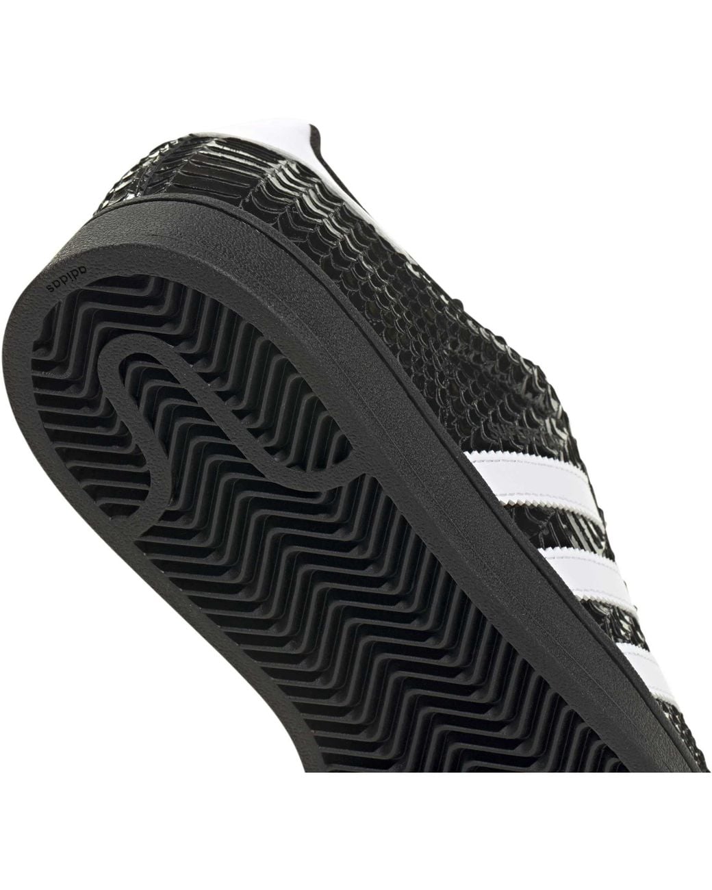 Adidas Originals Black Superstar Ii Leather Low-Top Trainers