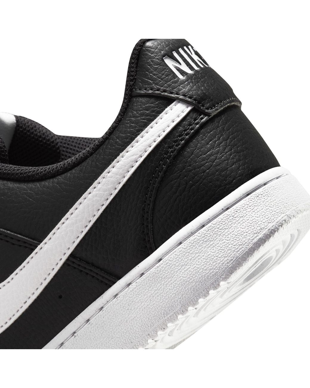 Nike Black Court Vision Low Trainers for men