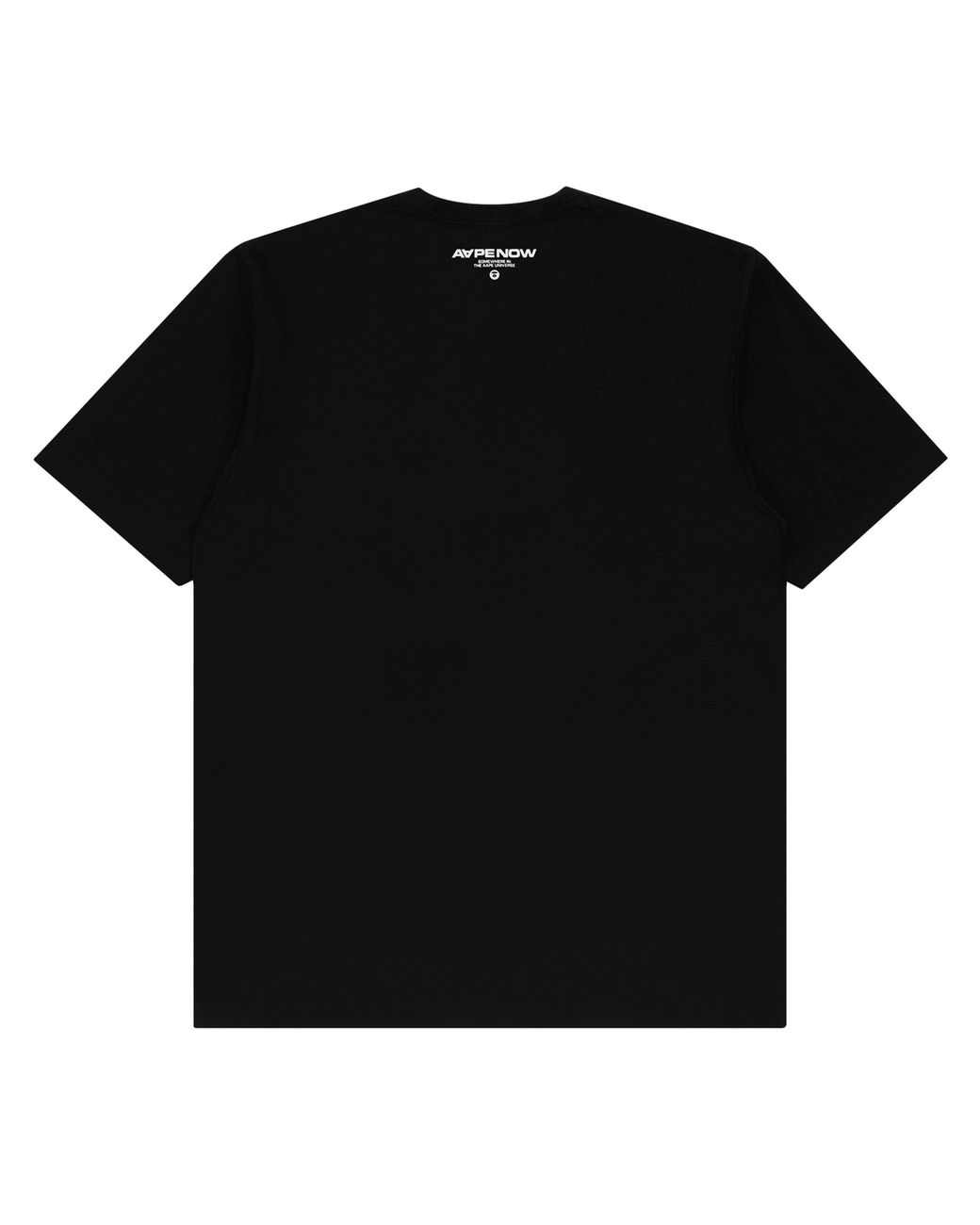 Aape Black Logo Patch T-shirt for men