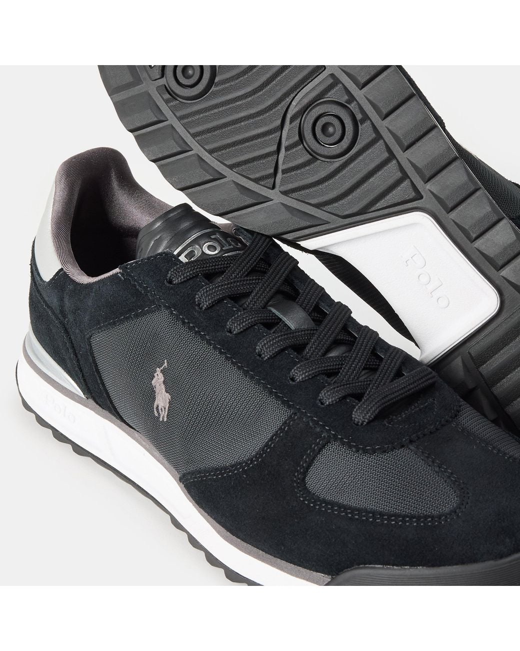 Polo Ralph Lauren Blue Varick Low-Top Trainers for men