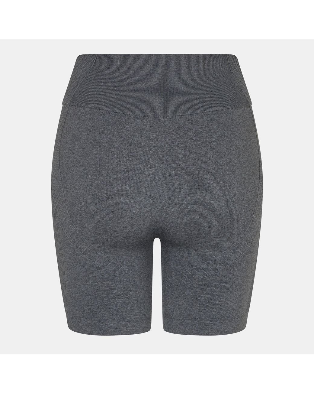 Usa Pro Gray Seamless Longline Cycling Shorts