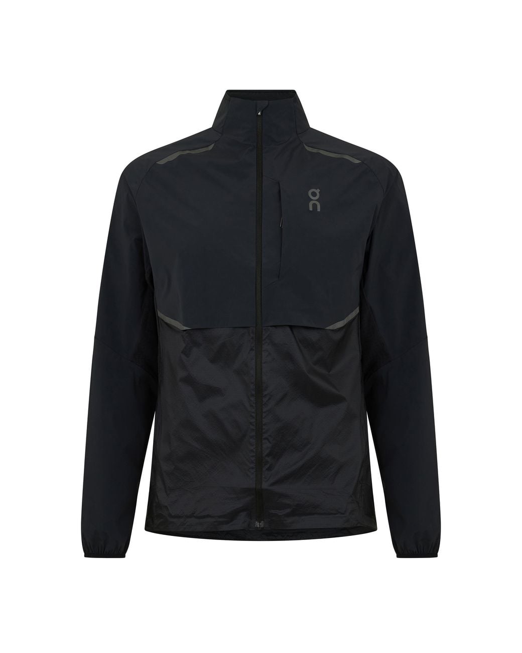On Shoes Blue Lightweight Wind-Resistant Reflective Performance Running Jacket for men