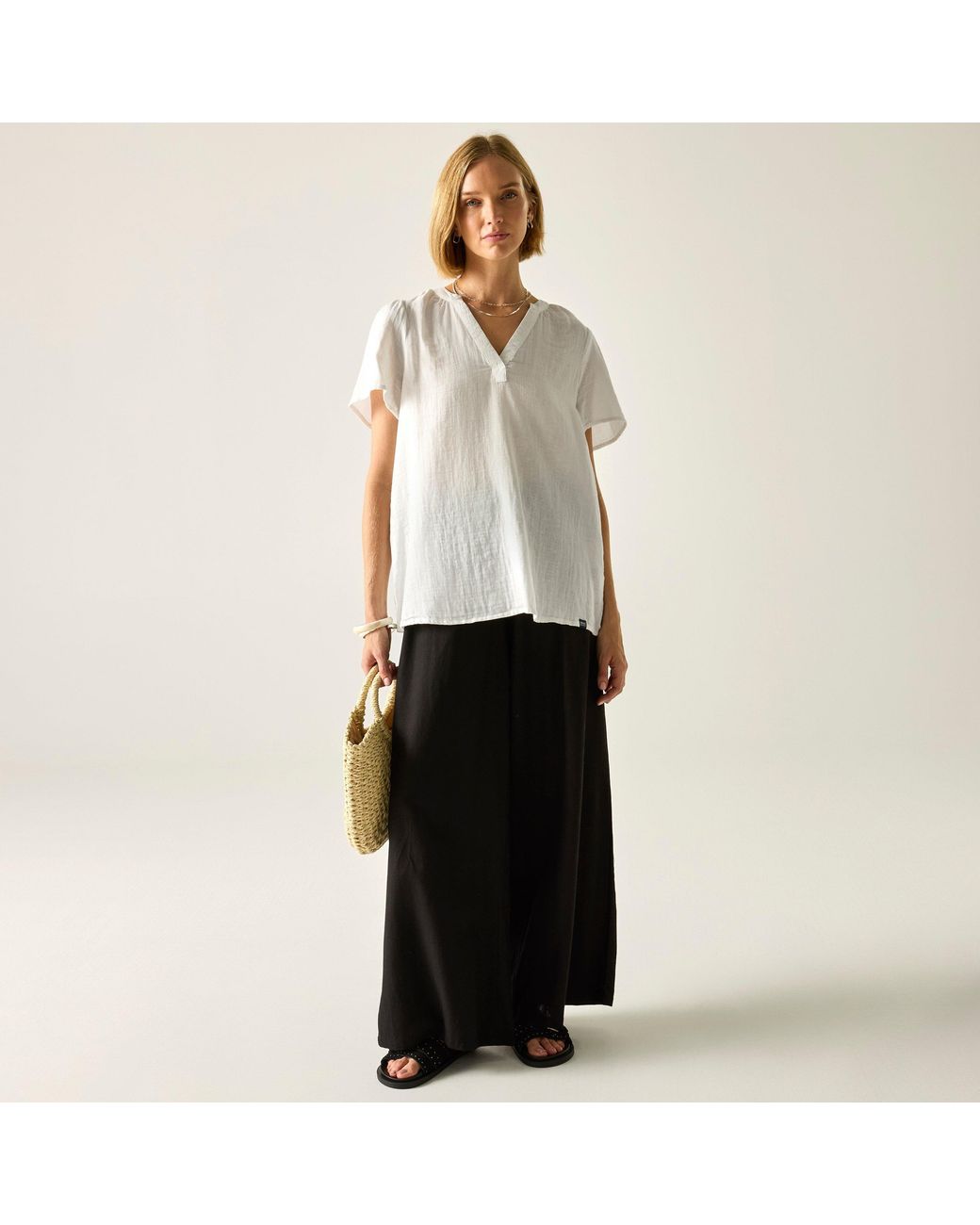 Regatta White Selen Lightweight Shirt