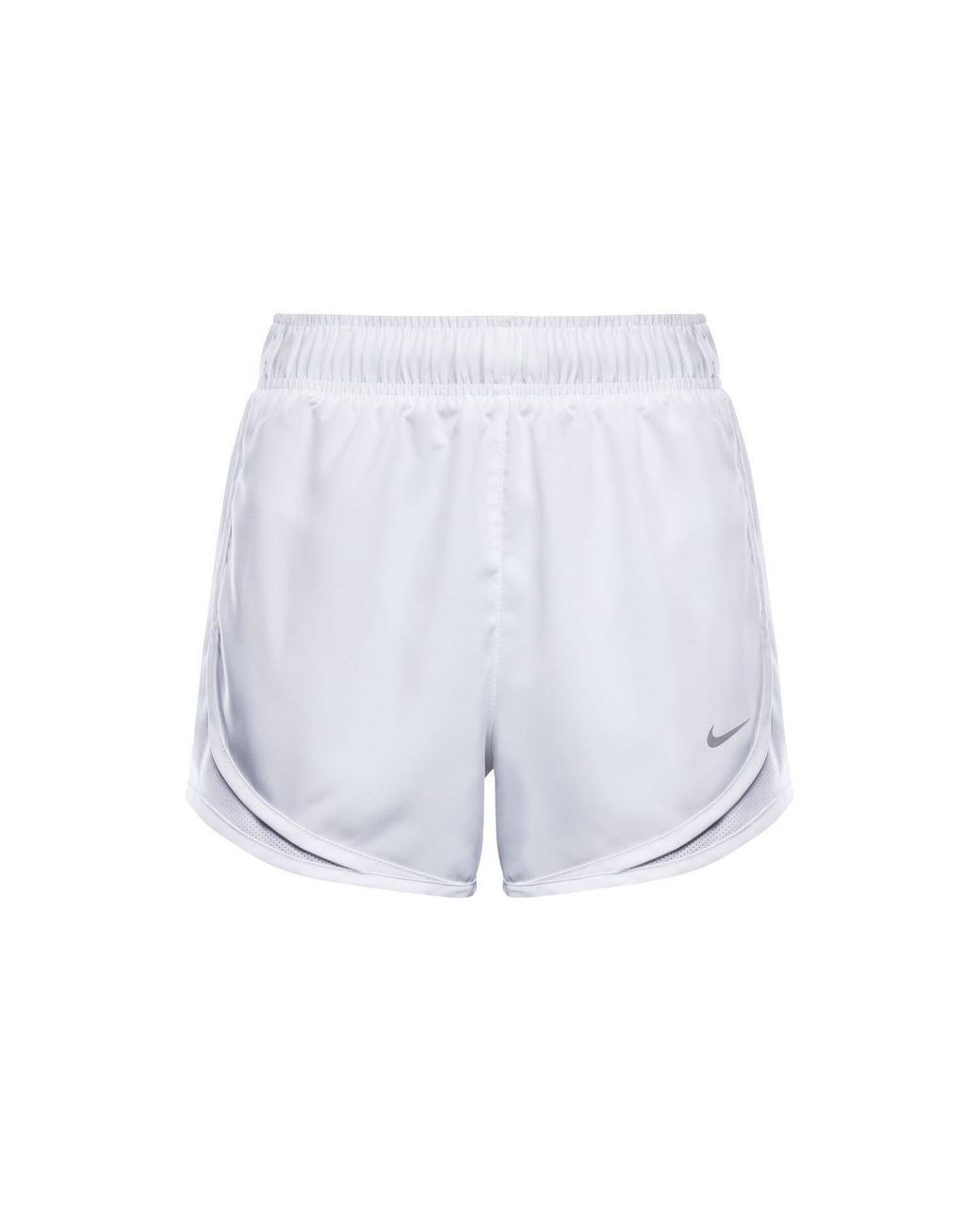 Nike Blue Tempo Dri Fit Mid Rise Brief Lined Running Shorts