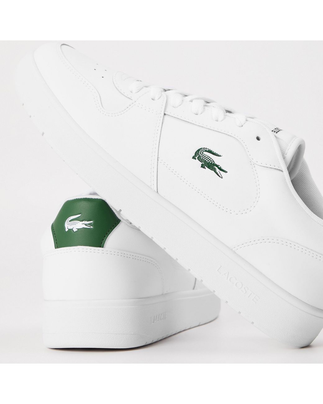 Lacoste White Court Ace Sneakers for men