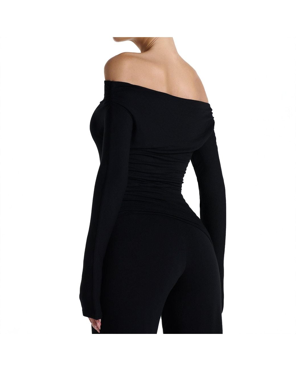 Naked Wardrobe Black Naked W Asymmetric T Ld64