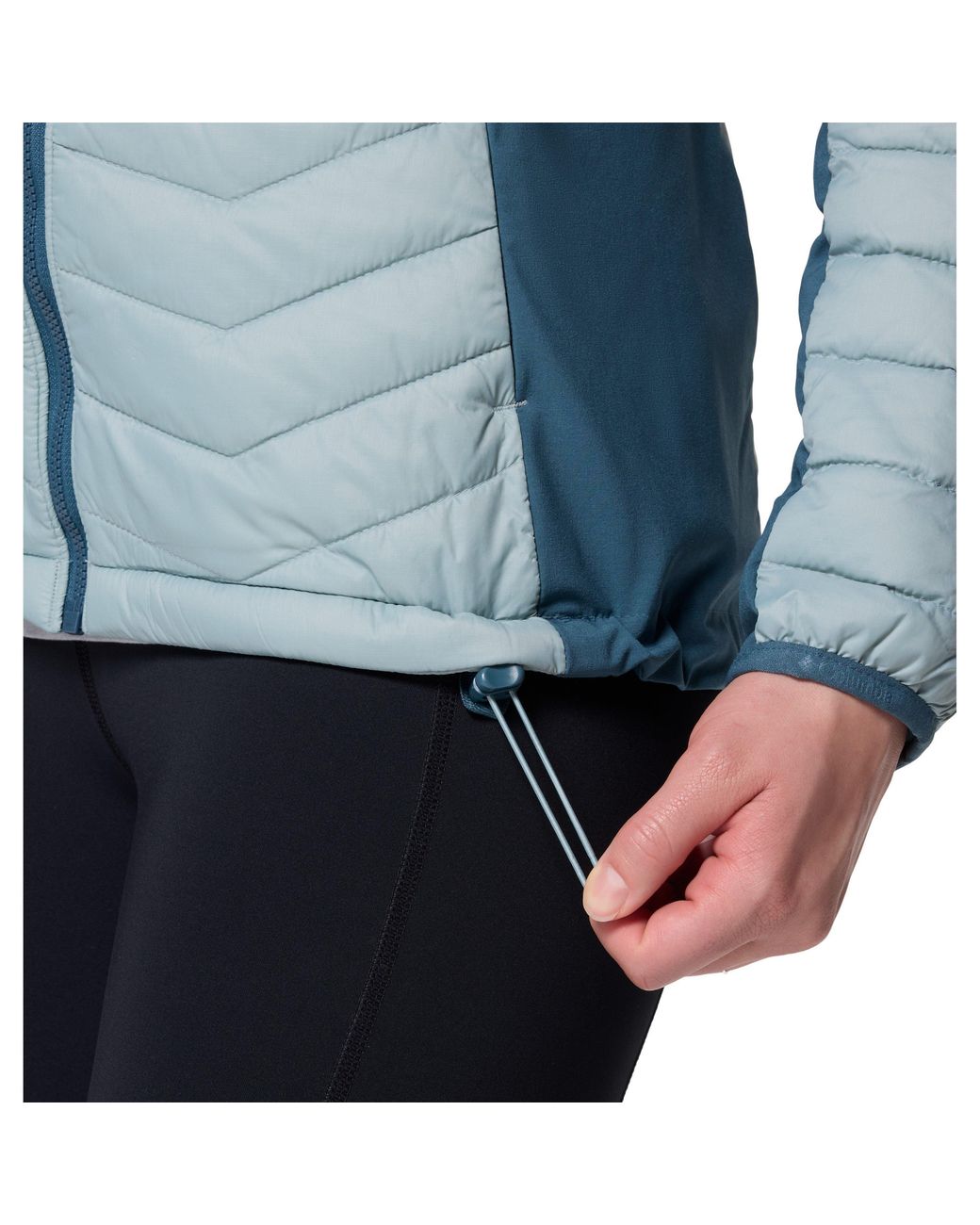 Columbia Blue Powder Hybrid Jacket