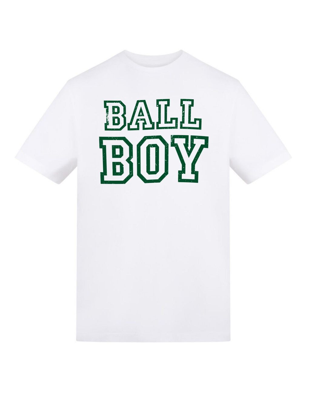 AWD White Adults Printed Tennis Tee