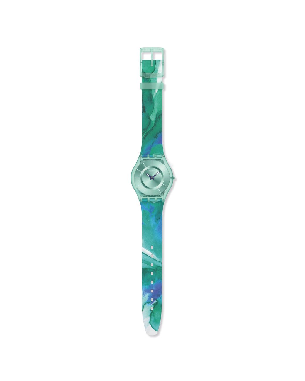 Swatch Green Paradise Analogue Quartz Watch