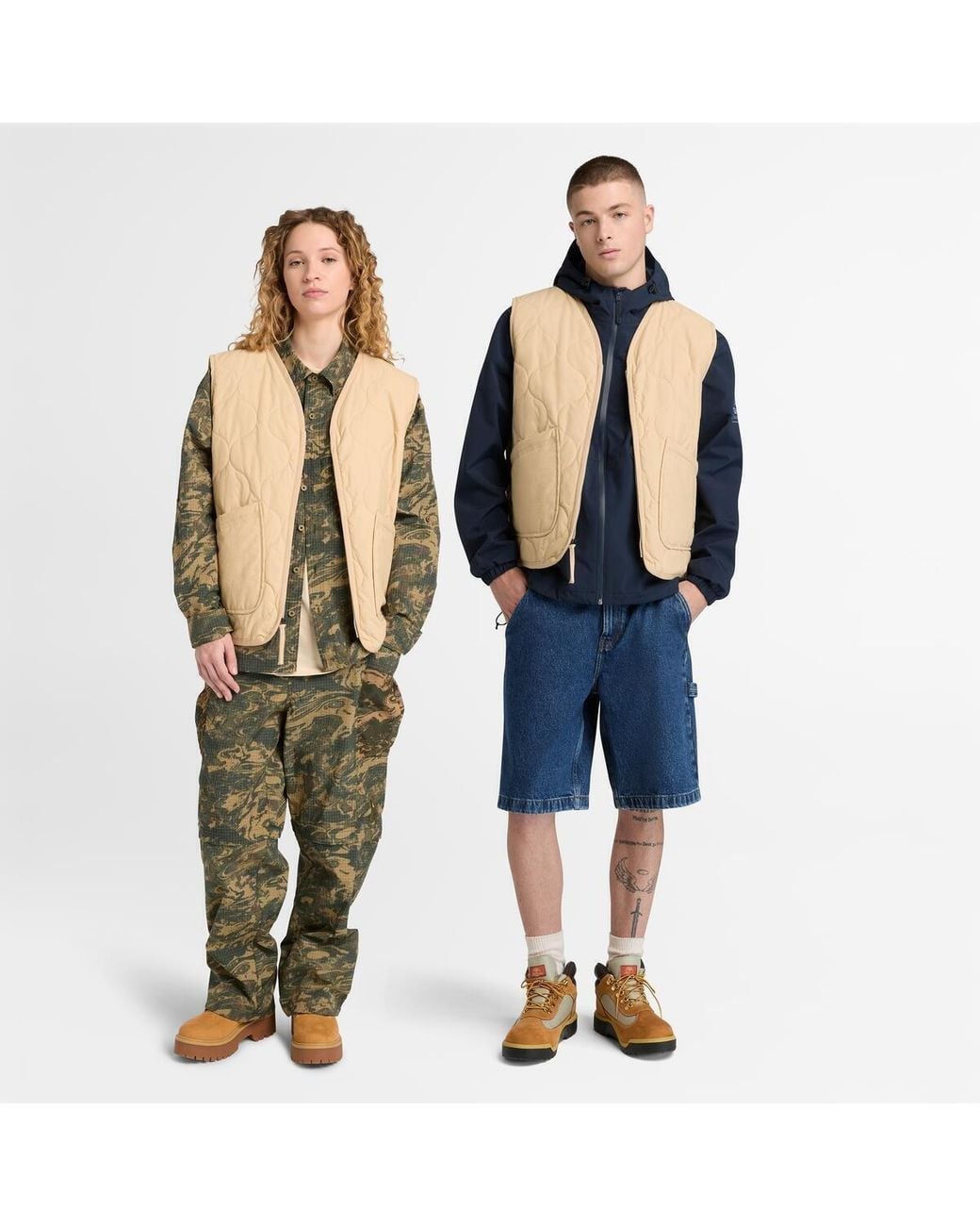 Timberland Blue Gilet for men