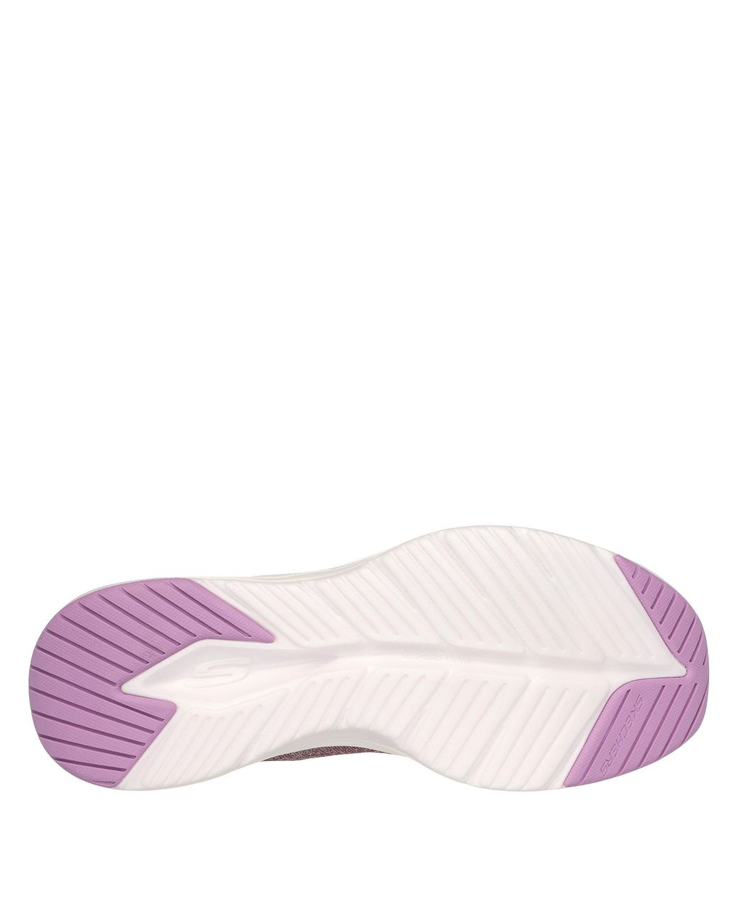 Skechers Purple Engineered Mesh Air Cool Slip On Trainers