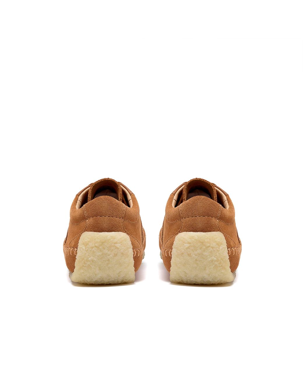 Clarks Brown Tor Low Suede Low-Top Trainers