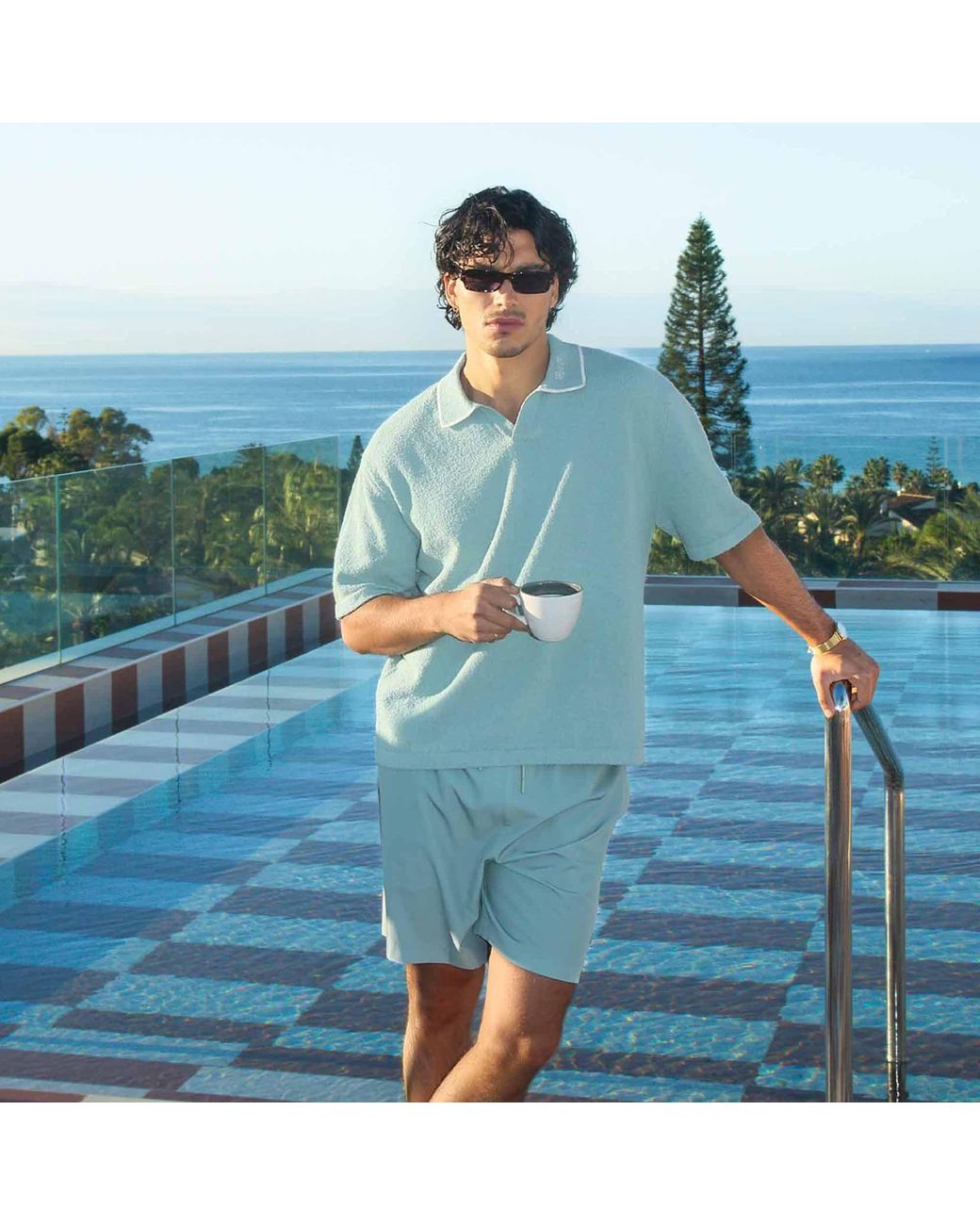 Homies Marbella Blue Homies Swim Shorts for men