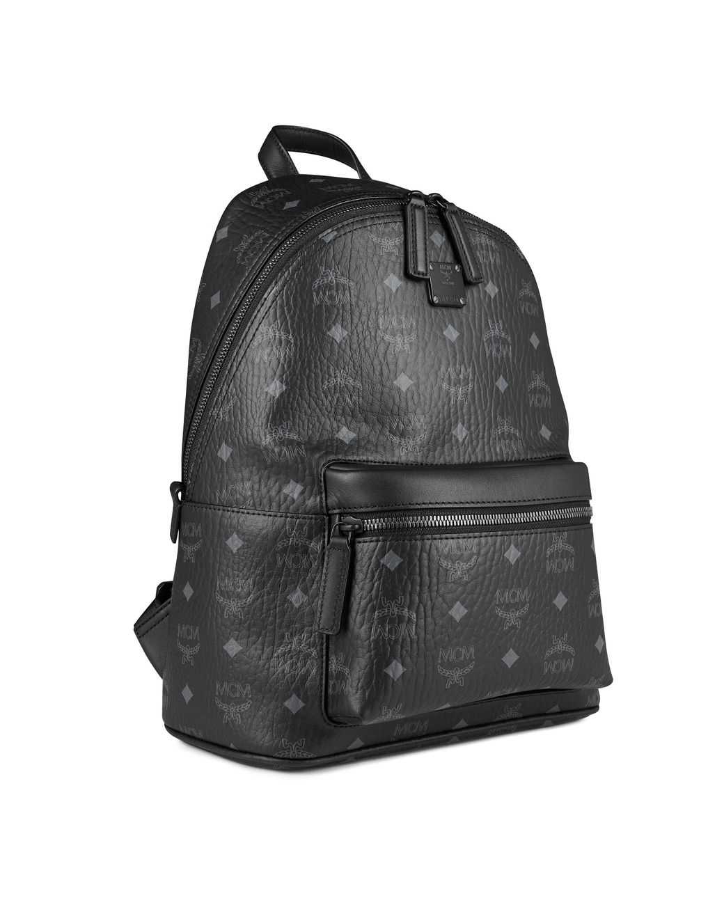 MCM Black Stark Backpack