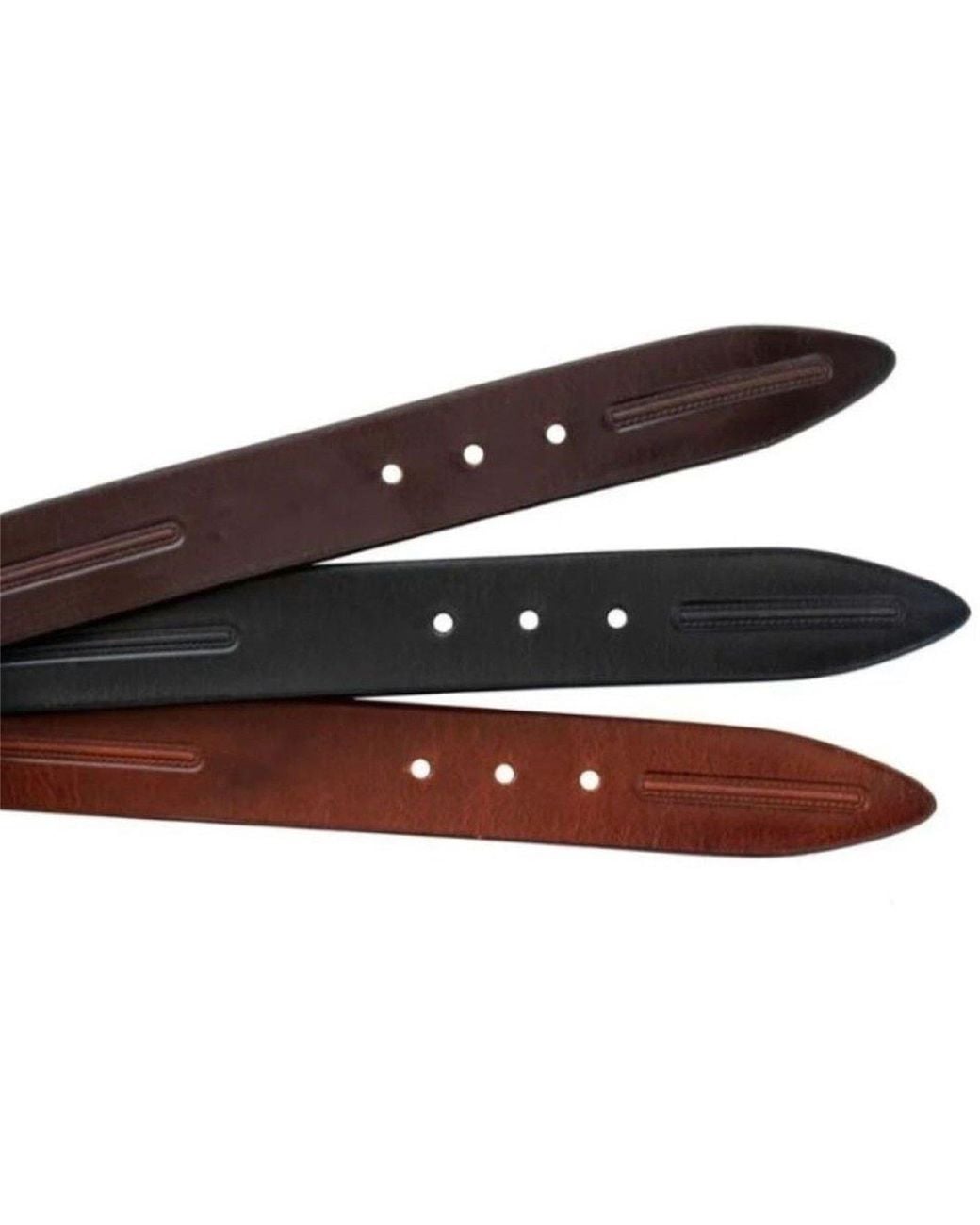 PRIMEHIDE Leather Brown Leather Belts for men