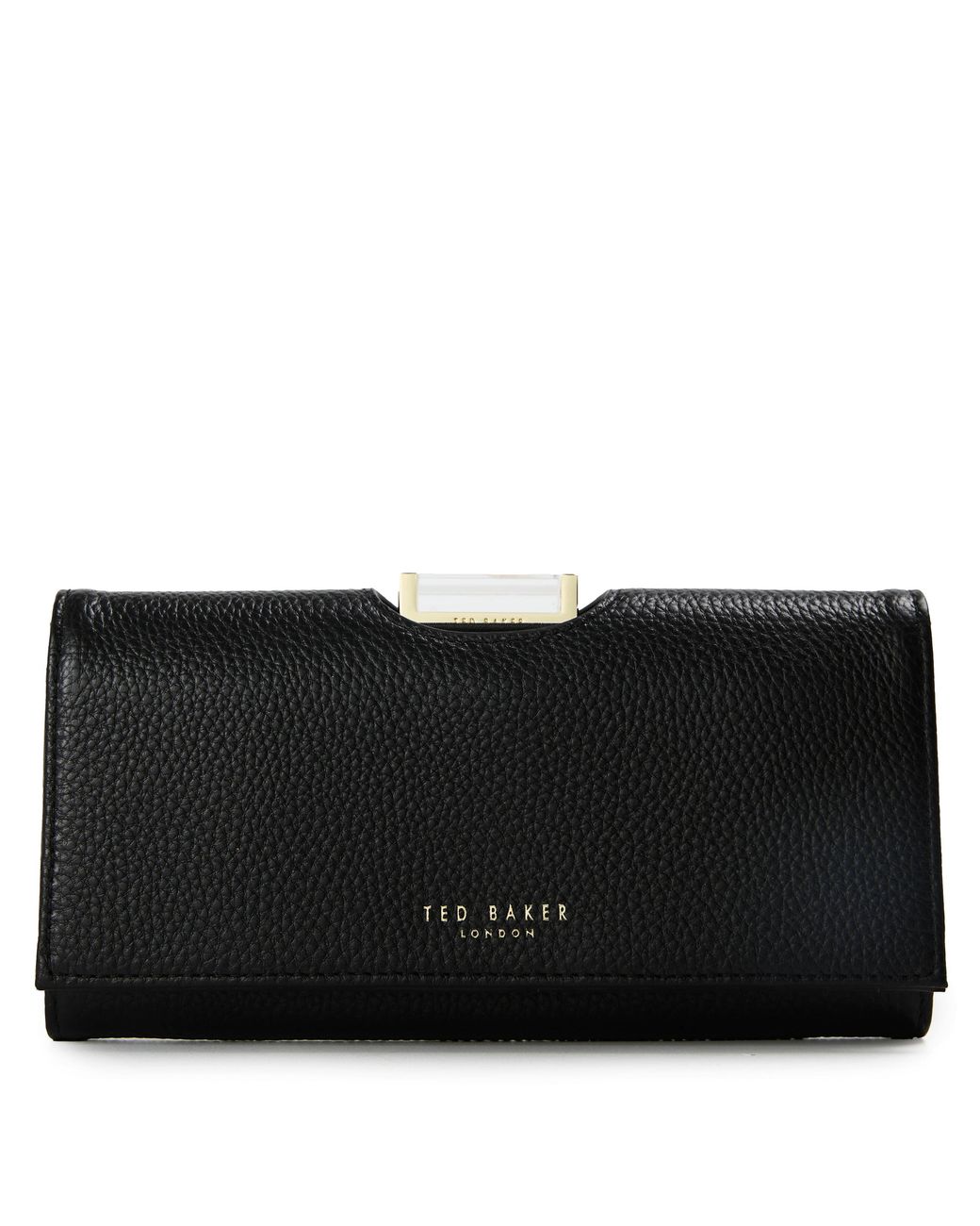 Ted Baker Black Alyysaa Bobble Matinee Leather Purse