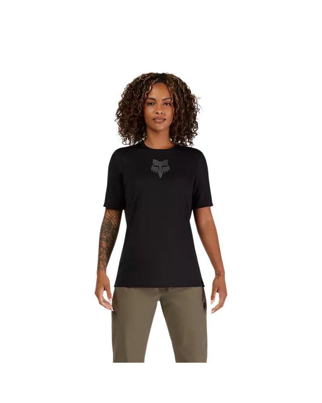 Fox Black Ranger Short Sleeve Jersey Ladies