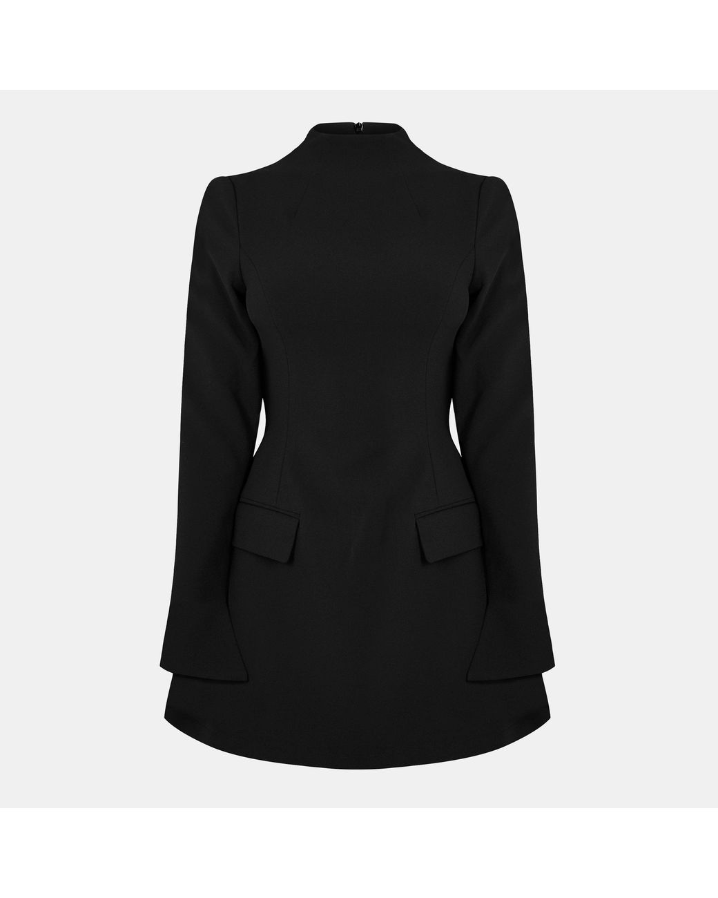 Odd Muse Black Long Sleeve Mini Dress