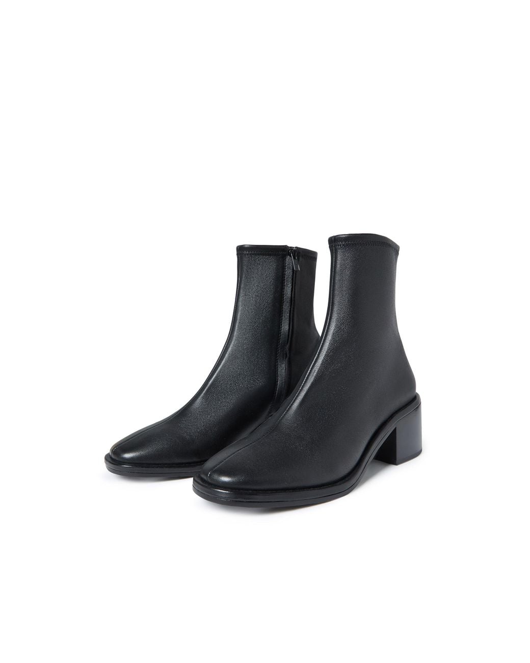 Loeffler Randall Black Roxy Ab Ankle Heeled Boots
