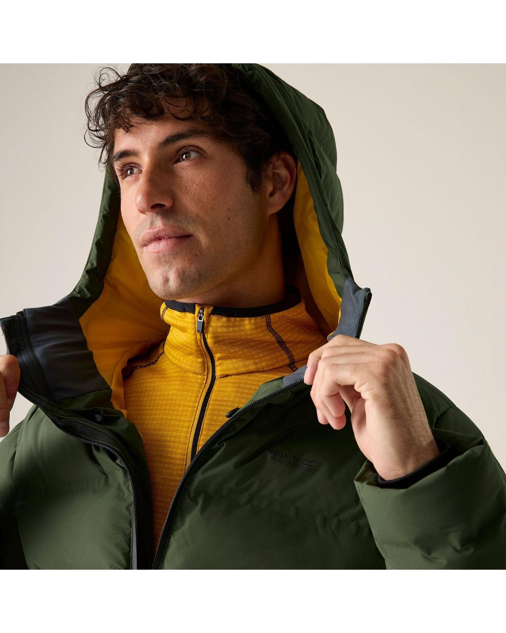 Regatta Green Altoro Thermal Padded Jacket for men