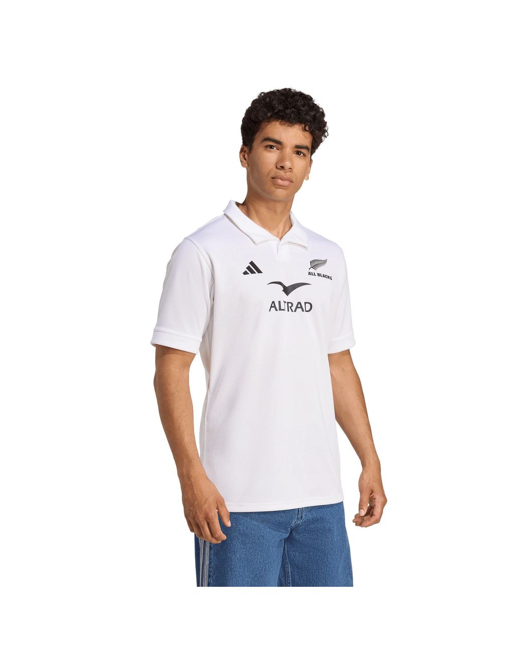 Adidas White All Blacks Away Shirt 2025 Adults for men