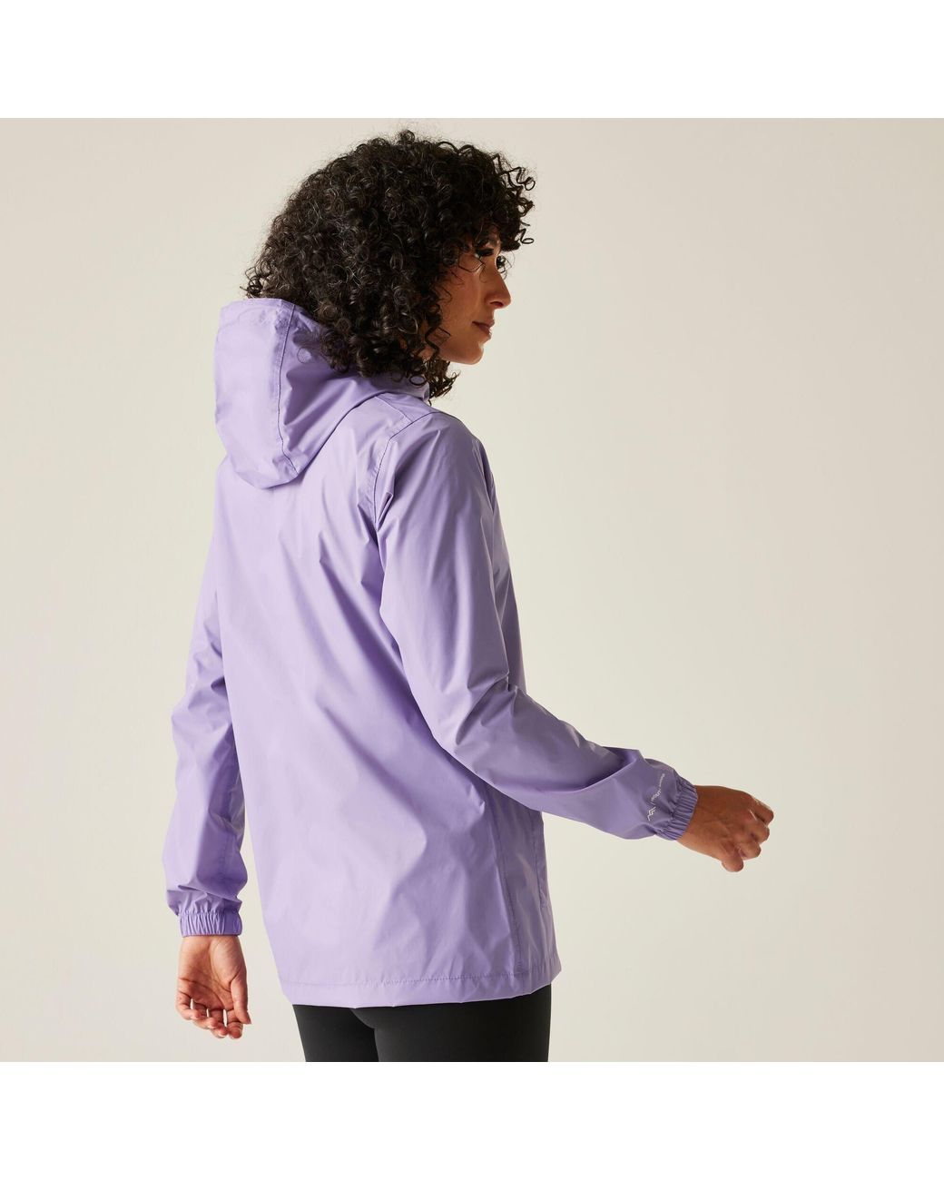 Regatta Purple Pack-It Iii Waterproof Jacket