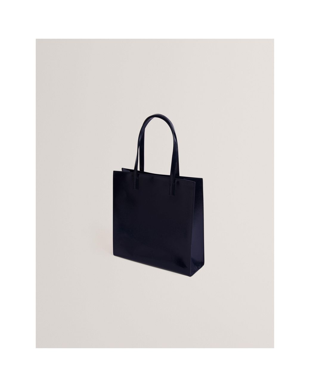 Ted Baker Blue Crinkle Large Icon Tote Bag
