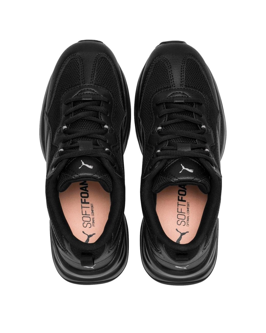 PUMA Black Cilia Low-top Sneakers