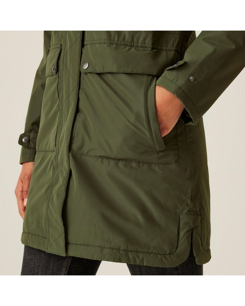 Regatta Green Sabinka Ii Waterproof Jacket