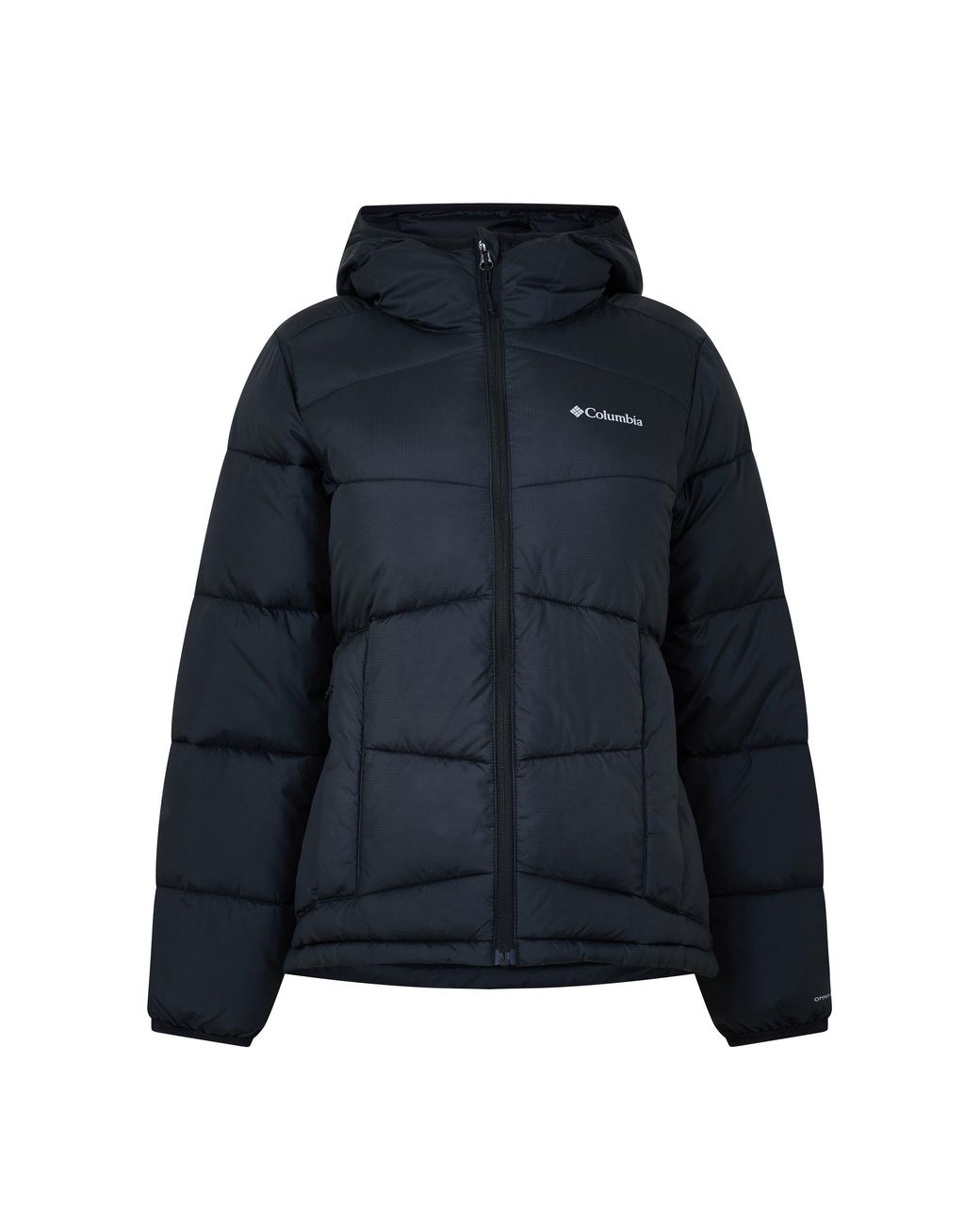 Columbia Blue Five Hooded Full-Zip Puffer Jacket