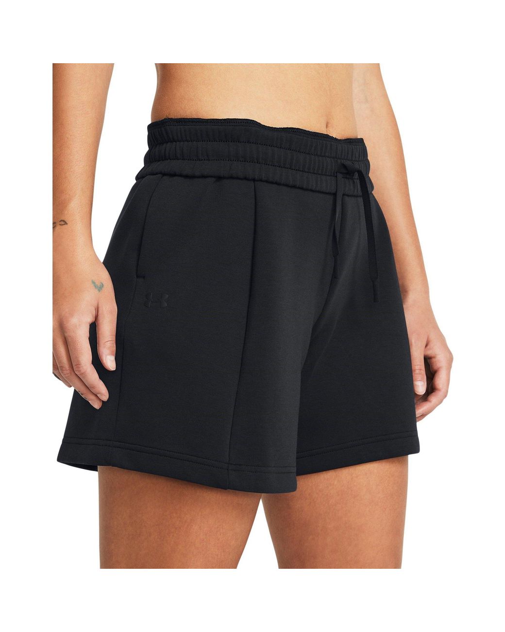 Under Armour Black Fleece Performance Gym Shorts