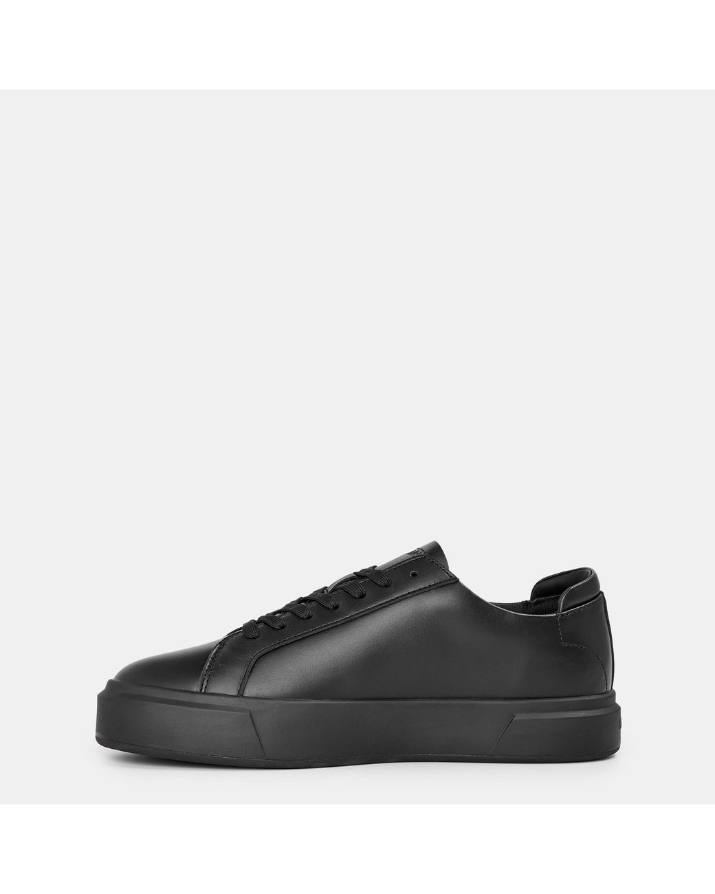 Calvin Klein Black Basket Cupsole Court Trainers for men