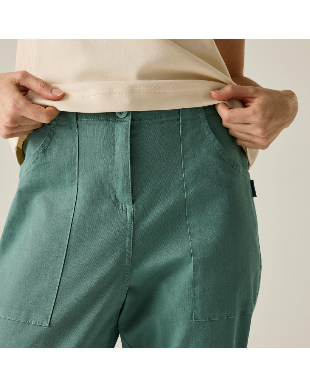 Regatta Green Shorebella Capri Trousers