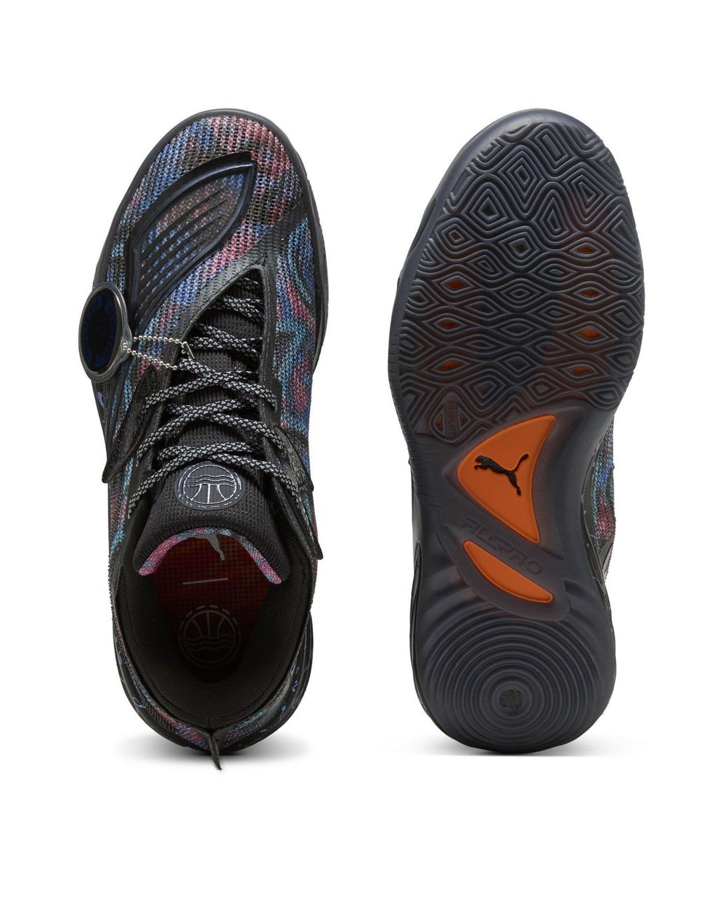 PUMA Blue All Pro Nitro 2 Vbl Basketball Trainers for men
