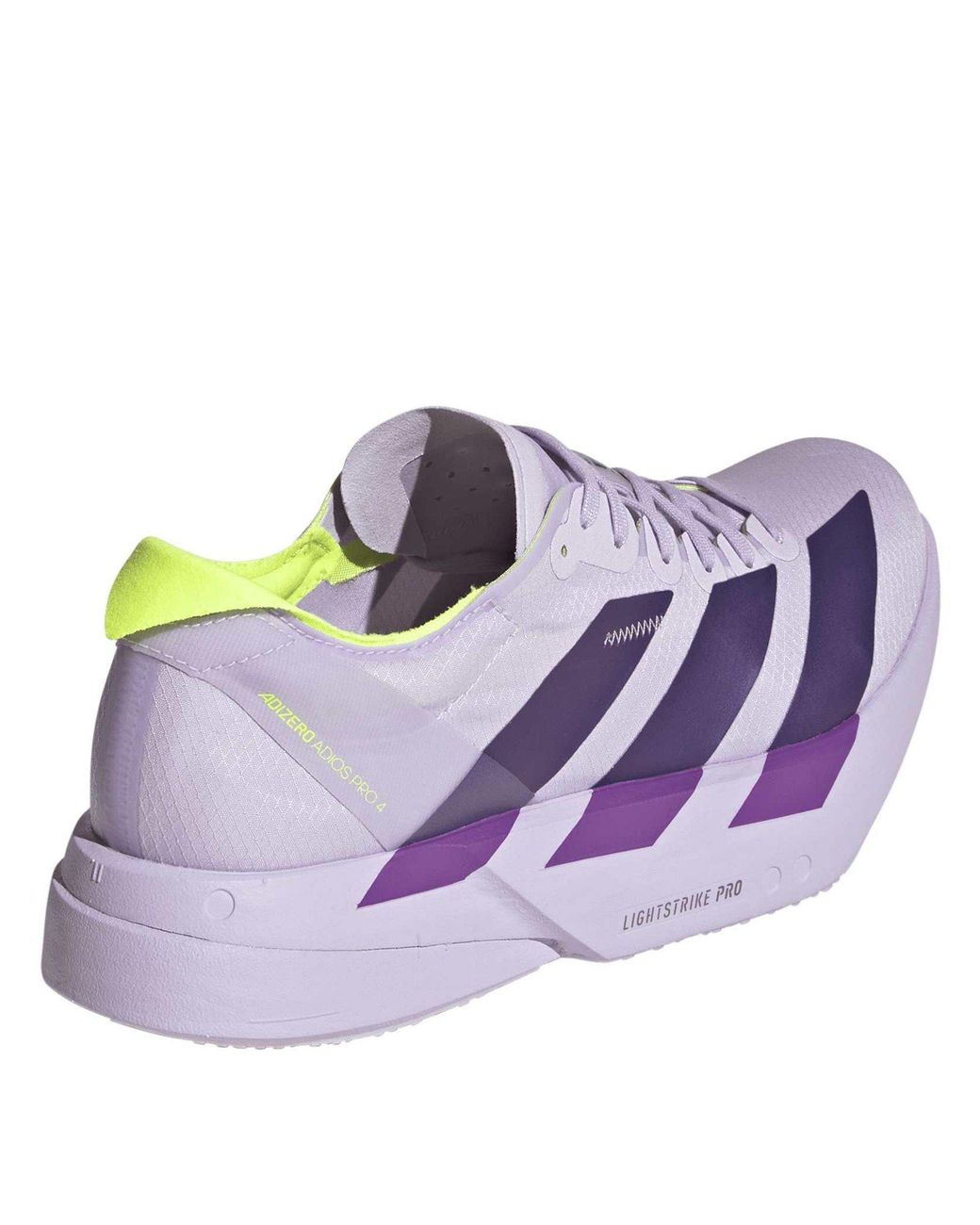 Adidas Purple Adios Pro 4 Road Running Shoes