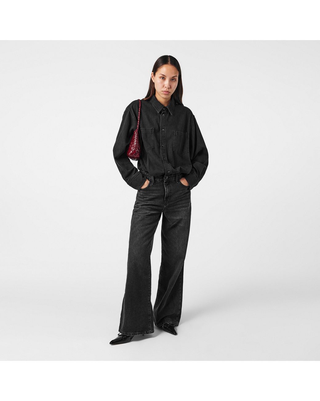GOOD AMERICAN Black Good British Jumpsuit