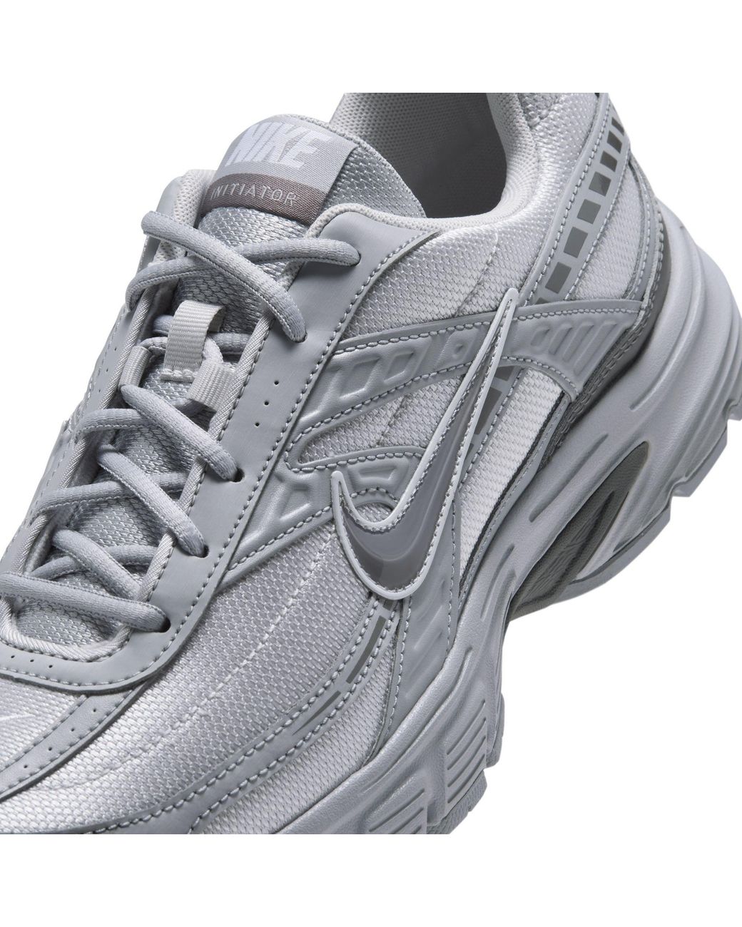 Nike Gray Initiator Running Shoes for men