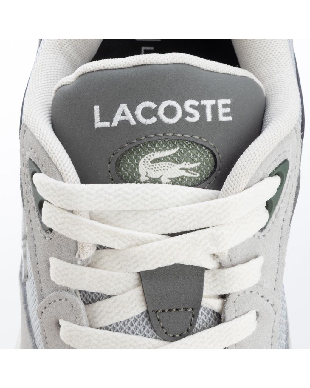 Lacoste White Storm 96 Vintage Leather Trainers Size 9 for men