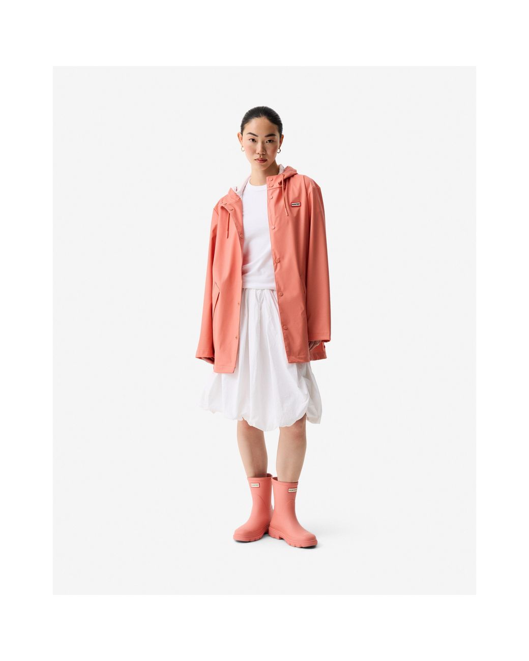 Hunter Red Jo Otb Rain Anorak