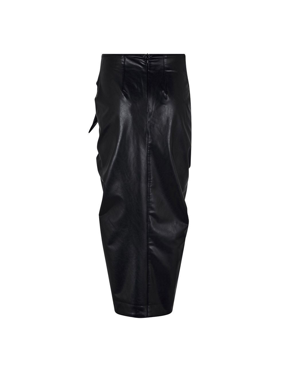 JBQ Black Dusk Mid-Calf Midi Skirt