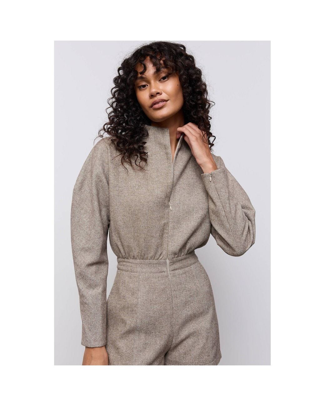 Odd Muse Gray Odd Mus Twd Playsuit Ld64