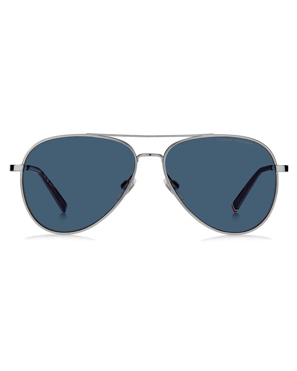 Tommy Hilfiger Blue Pilot Aviator Sunglasses for men