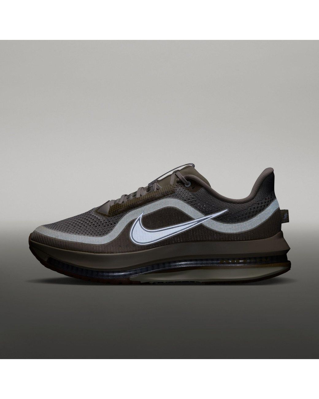 Nike Brown Pegasus Premium Road Running Shoes for men