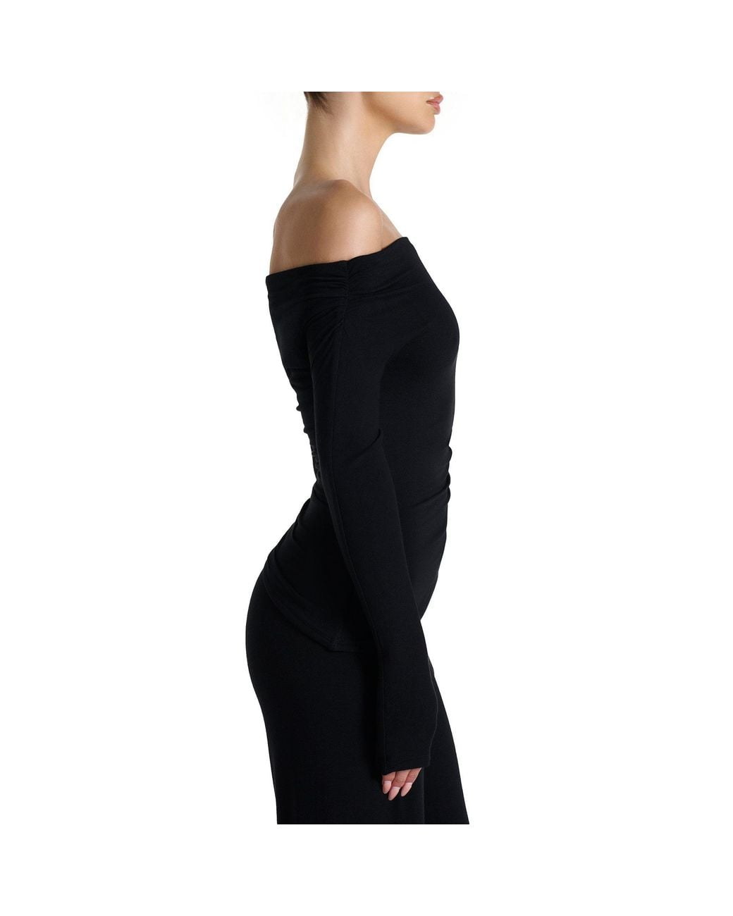 Naked Wardrobe Black Naked W Asymmetric T Ld64