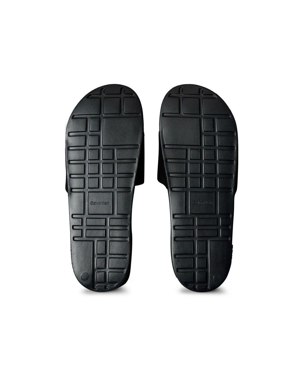 Calvin Klein Black Pool Sliders for men