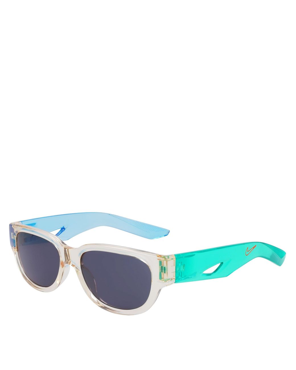 Nike Blue Variant Ii Rectangle Sunglasses