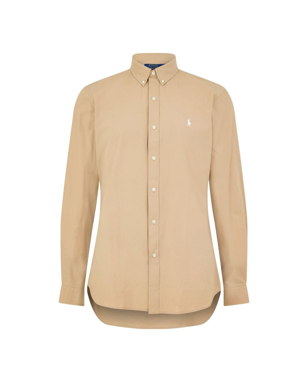 Polo Ralph Lauren Natural Slim Fit Stretch Poplin Shirt for men