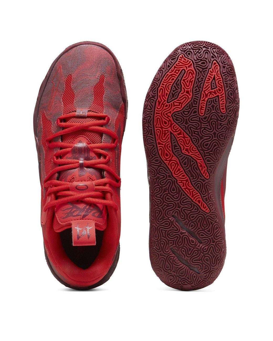 PUMA Red Mb.03 Lo Team Basketball Trainers for men