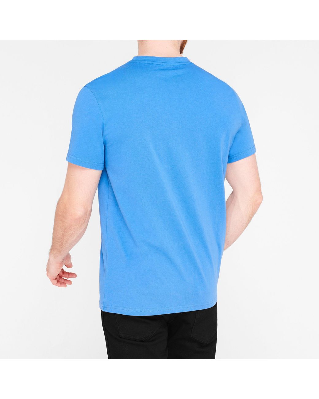 Boss Blue Bodywear Short Sleeve T-Shirt With Logo Print Detail for men