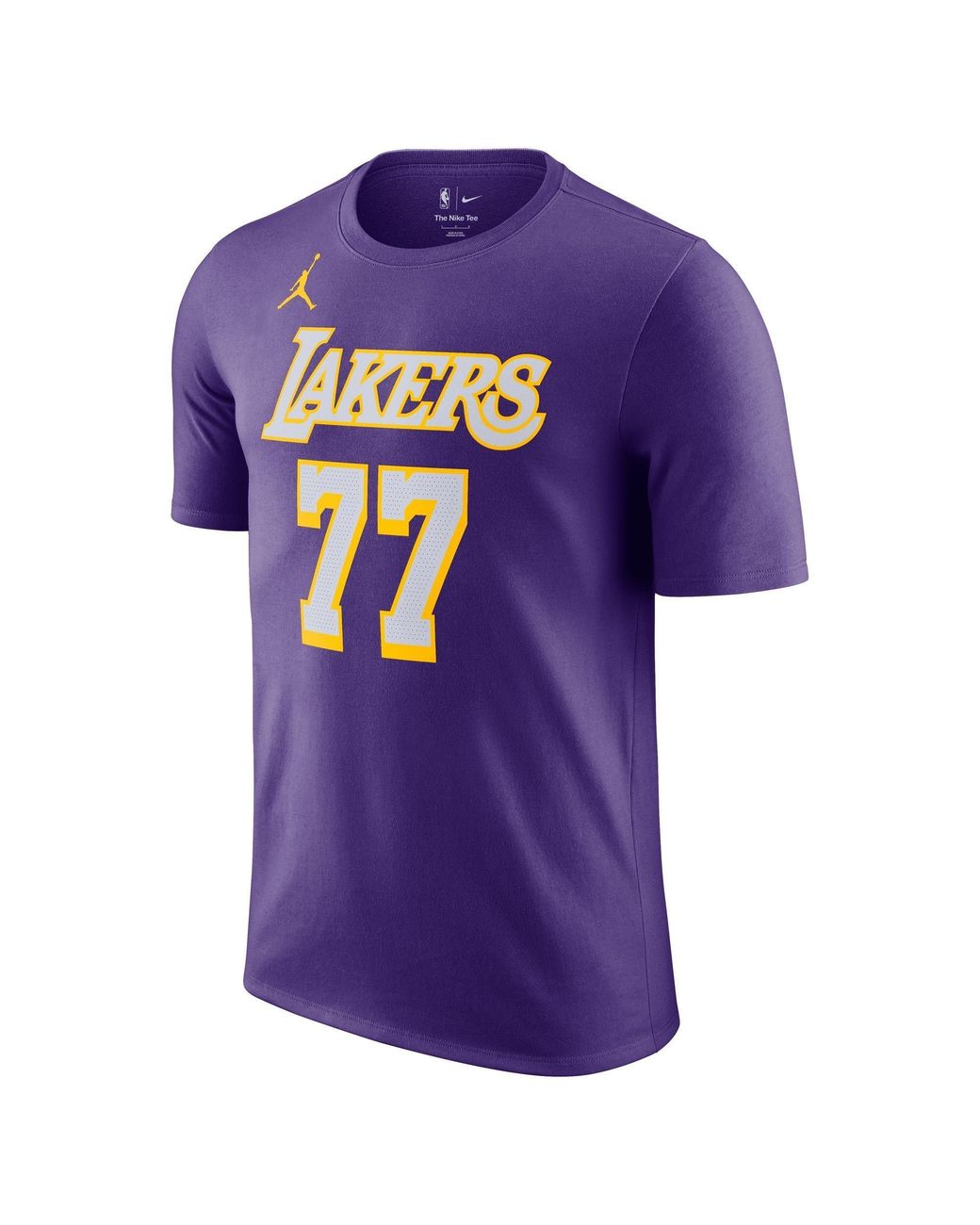 Nike Purple Los Angeles Lakers Essentials Nba Statement T-Shirt for men